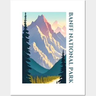 Banff national park Posters and Art